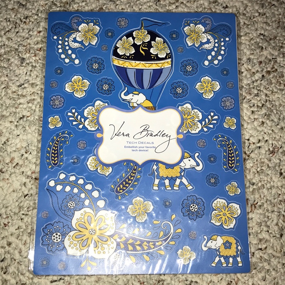 Vera Bradley tech decals
